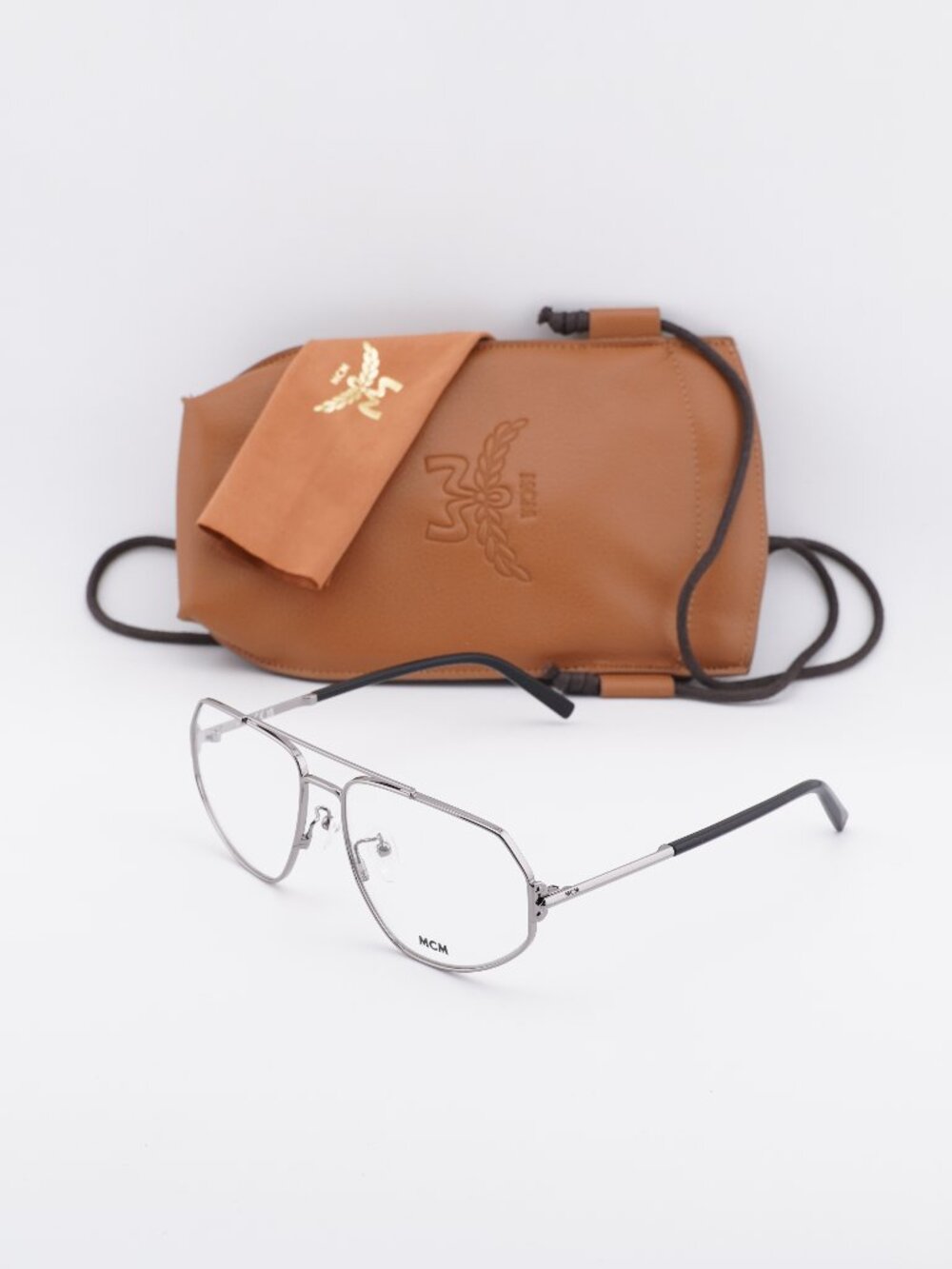 MCM MW5014-H 014 Aviator Eyeglasses 58mm - Ruthenium